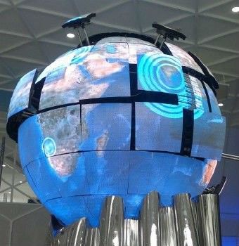 Китай Подгонянный цвет приведенный дисплея шарика дисплея высокой яркости приведенный П4 полный поставщик