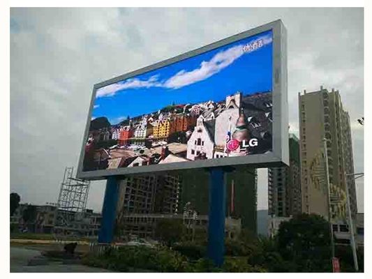 Китай На открытом воздухе видео рекламы полного цвета 1Р1Г1Б огораживает яркость СМД1921 5000кд/㎡ поставщик