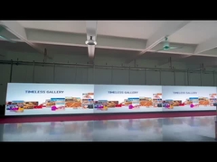 Аренда светодиодного дисплея P4.81 мм изогнутый алюминиевый шкаф 500x500 мм Быстрая сборка для наружных мероприятий