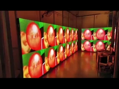 Настенный фиксированный рекламный светодиодный дисплей с размерами шкафа 960 x 960 мм и полным цветом