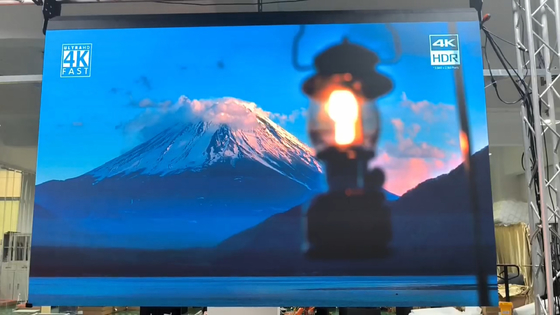 Scenico LED Rolling Display Дисплей с высоким разрешением на внутренних экранах DC 24V