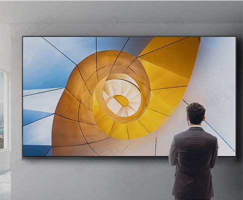 Наружный P2.5 Малый пиксельный пиксель COB Led Screen 480 * 540 мм Бесшовное 90° соединение Flip Chip For Broadcast Studios