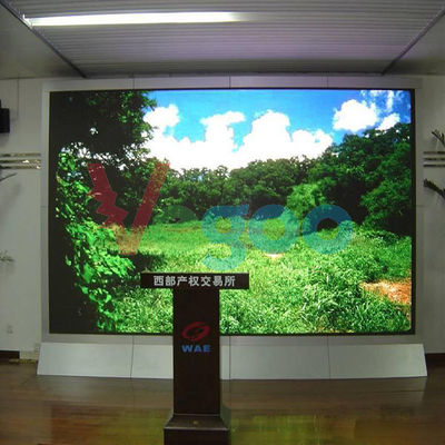 Китай Безшовный крытый дисплей СИД полного цвета П7.62, дисплей дистанционного управления видео- приведенный стеной поставщик