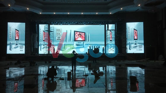 Китай Цвет П3мм крытый полный привел прокаты экрана дисплея 192мм×192мм поставщик