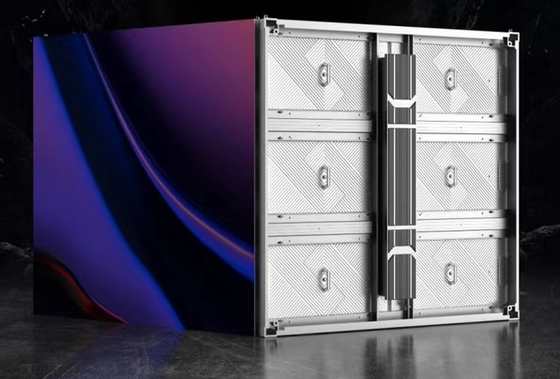 P10 Внешний светодиодный дисплей 960X960 мм Алюминиевый шкаф SMD3535 Яркость 6500CD/m2 Система Nova