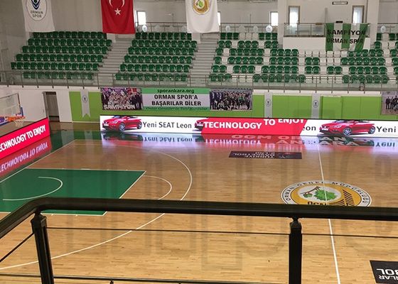 Дисплей СИД полного цвета баскетбола P10 100m футбола периметра на открытом воздухе