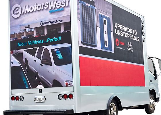 Дисплей СИД рекламы трейлера IP65 P8 тележки мобильный