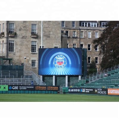 Дисплей СИД рекламы P4 6000cd/㎡ заливки формы алюминиевый арендный