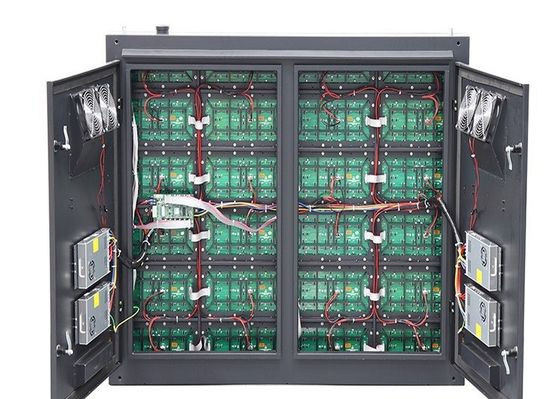 P10 дисплей СИД полного цвета шкафа 960mm*960mm на открытом воздухе
