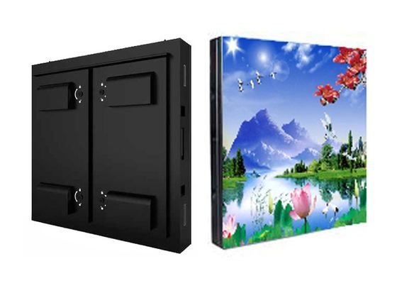 P10 дисплей СИД полного цвета шкафа 960mm*960mm на открытом воздухе