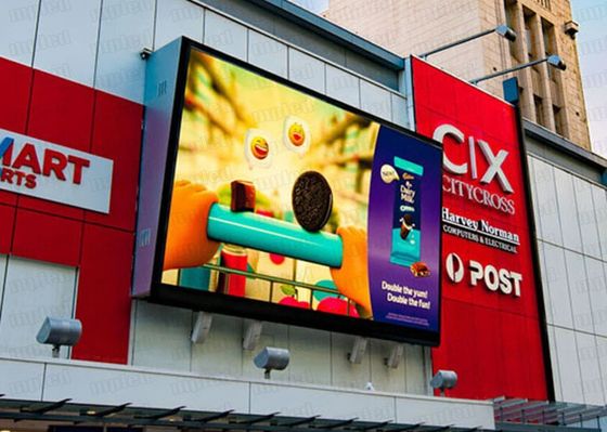 Дисплей СИД полного цвета рекламы SMD Rgb P8 на открытом воздухе