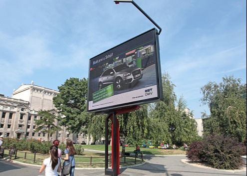 Современная афиша Smd рекламируя на открытом воздухе дисплей СИД полного цвета P10