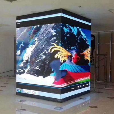 Китай Крытая плотность пиксела размера 320мм*160мм модуля столбца П2.5 куба дисплея СИД 160000 прямоугольных шкафов поставщик