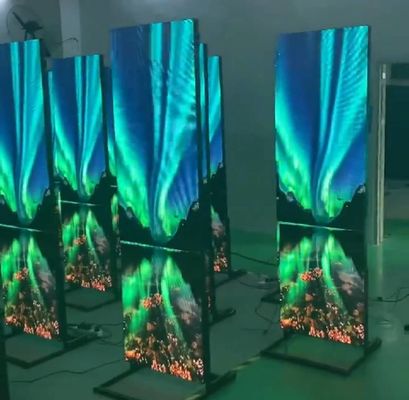 Дисплей СИД полного цвета средств массовой информации 760mmX1920mm плаката 3mm крытый