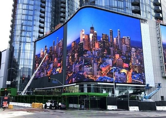 Полный цвет 15 пикселей Плотность P8 Фиксированный SMD LED дисплей Биллборд для наружной рекламы