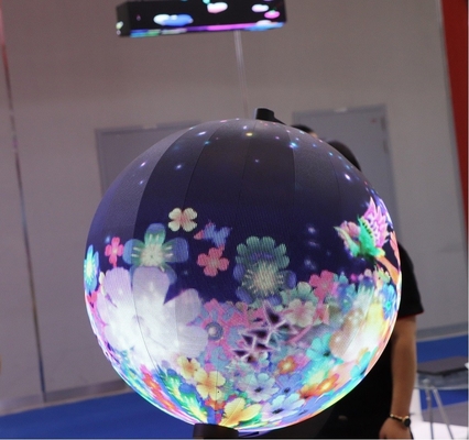 Внутри помещений P1.95 Sphere LED экран 800nits HD Качество экрана Деликатный дизайн