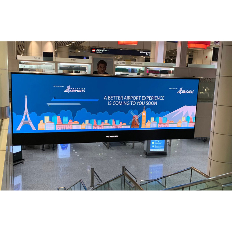P1.538 Fine Pixel Pitch LED Display 640*480mm Die-Casting Aluminum для выставочного зала музыкального зала